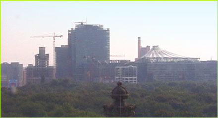 Potsdamerplatz, Berlin, August 2001